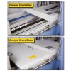 Energy conserving pre heat covers