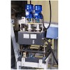 Frame mounted solderbath for precise levelling